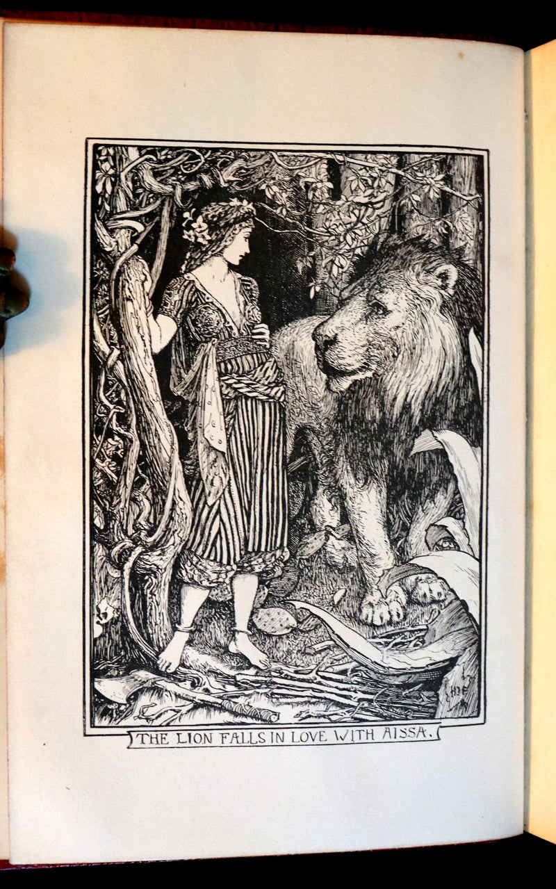 1899 Rare First Edition - The RED BOOK of ANIMAL STORIES by Andrew Lang Illustrated by H.J. FORD.