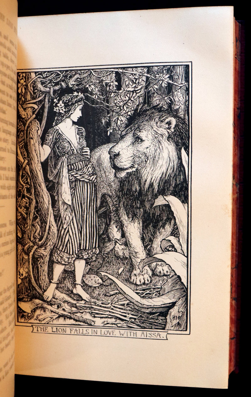 1899 Rare First Edition - The RED BOOK of ANIMAL STORIES by Andrew Lang Illustrated by H.J. FORD.