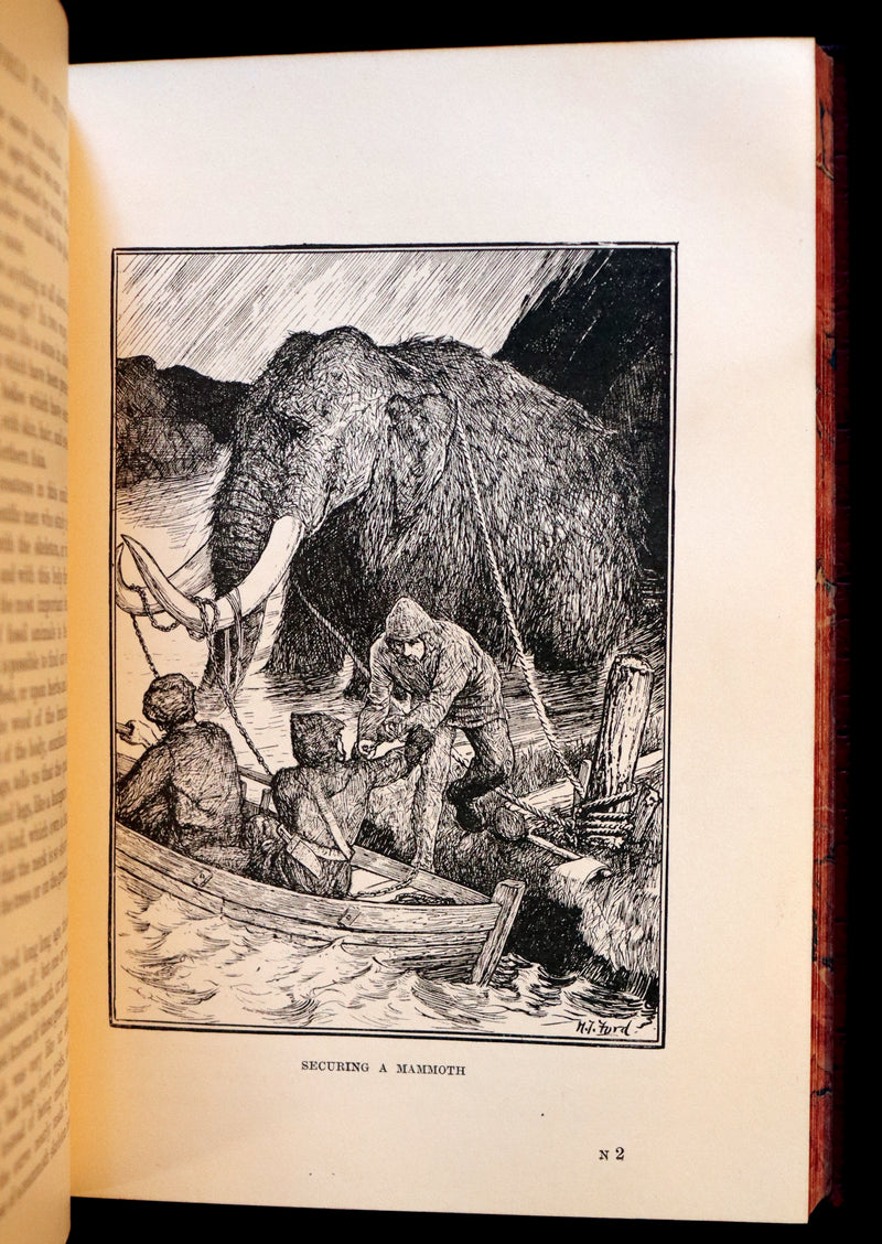 1899 Rare First Edition - The RED BOOK of ANIMAL STORIES by Andrew Lang Illustrated by H.J. FORD.