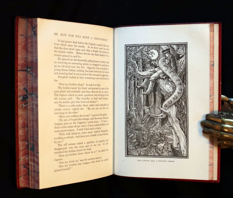 1899 Rare First Edition - The RED BOOK of ANIMAL STORIES by Andrew Lang Illustrated by H.J. FORD.