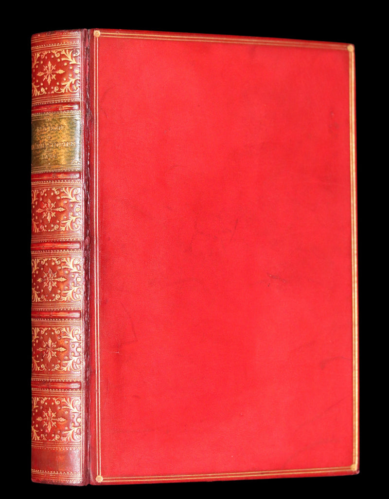 1899 Rare First Edition - The RED BOOK of ANIMAL STORIES by Andrew Lang Illustrated by H.J. FORD.