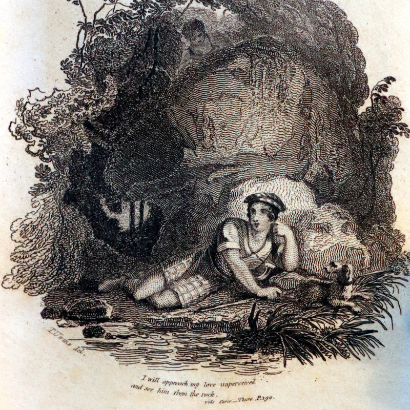 1825 Rare Book - The  Scottish Gaelic POEMS of OSSIAN by James Macpherson.