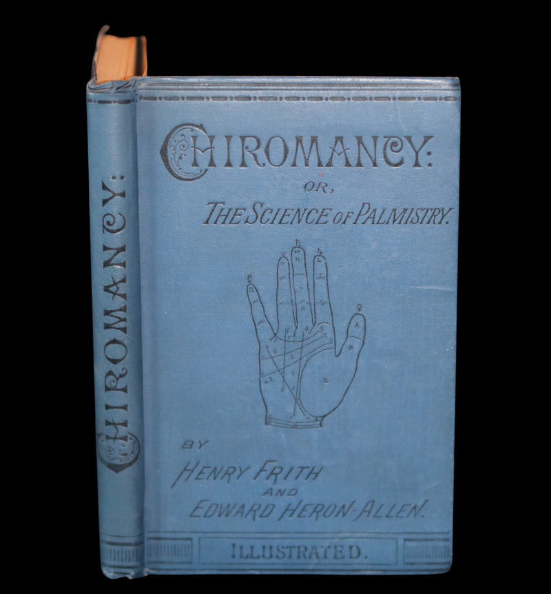 1890 Rare Book - CHIROMANCY - The Science of Palmistry by Henry Frith. Illustrated.