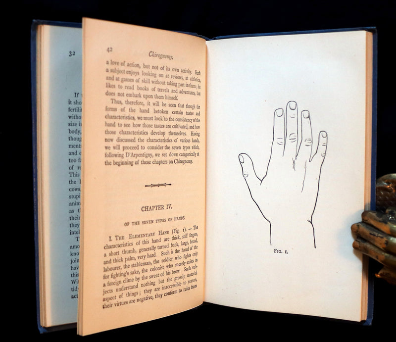 1890 Rare Book - CHIROMANCY - The Science of Palmistry by Henry Frith. Illustrated.