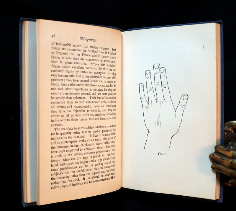 1890 Rare Book - CHIROMANCY - The Science of Palmistry by Henry Frith. Illustrated.