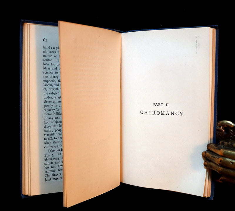 1890 Rare Book - CHIROMANCY - The Science of Palmistry by Henry Frith. Illustrated.