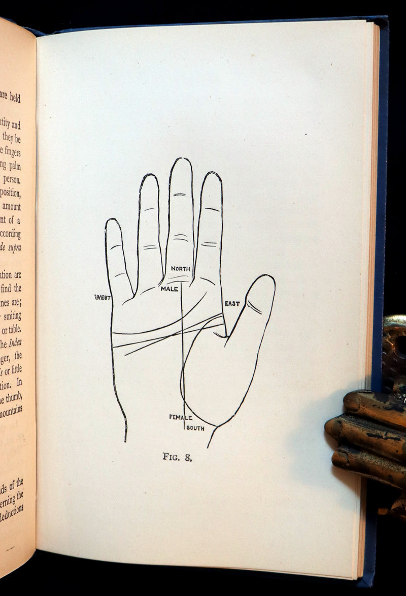 1890 Rare Book - CHIROMANCY - The Science of Palmistry by Henry Frith. Illustrated.