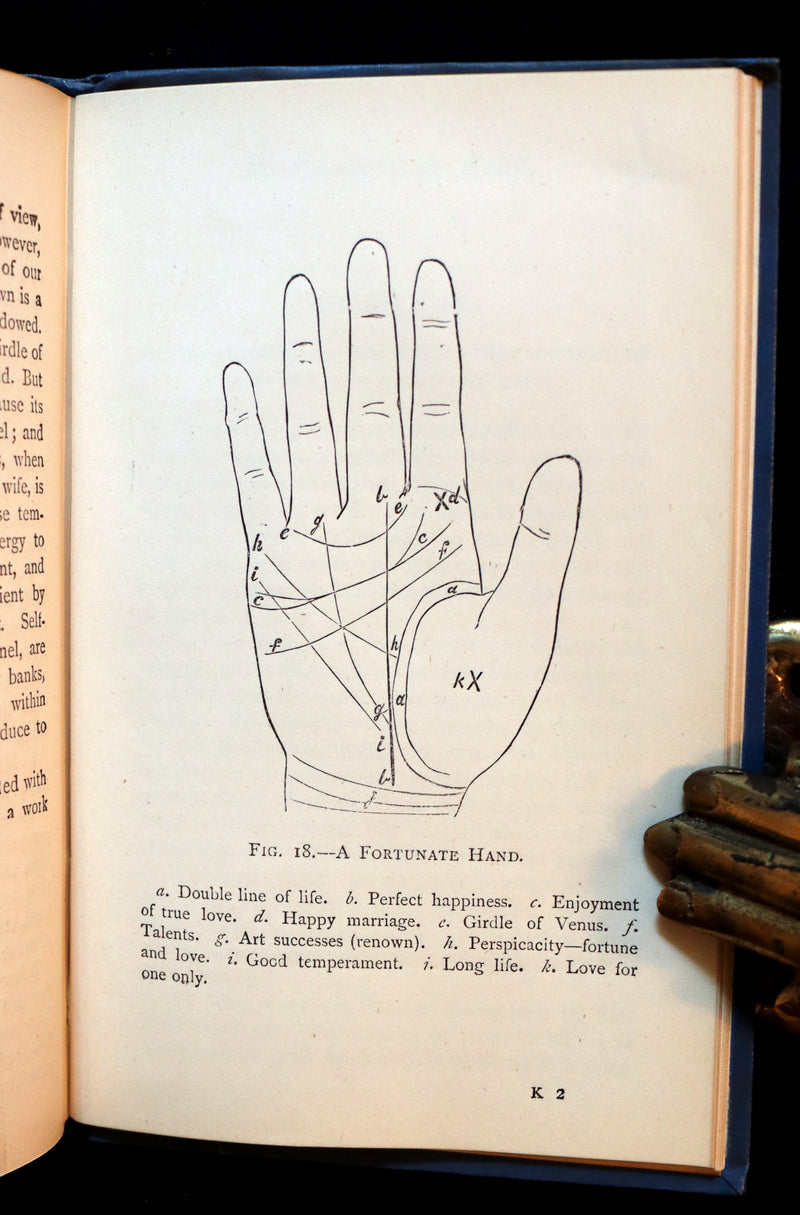 1890 Rare Book - CHIROMANCY - The Science of Palmistry by Henry Frith. Illustrated.