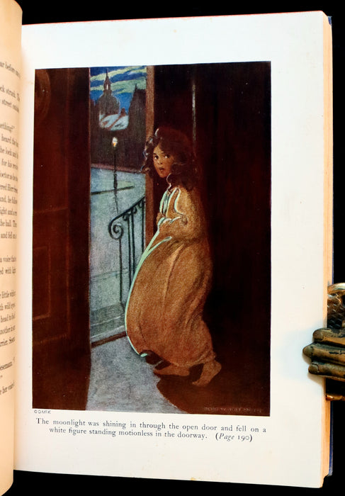 1922 Rare Book - HEIDI by Johanna Spyri illustrated in color by Jessie Willcox Smith.