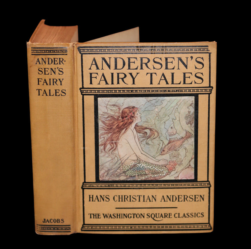 1922 Rare George W. Jacobs Edition - Andersen's FAIRY TALES illustrated by Elenore Plaisted Abbott.