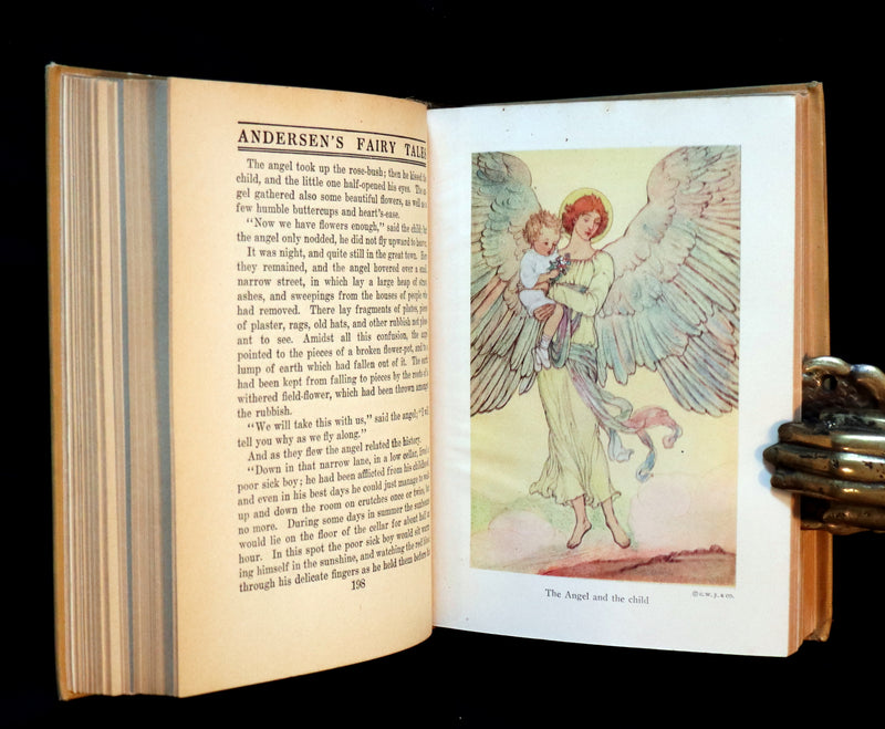 1922 Rare George W. Jacobs Edition - Andersen's FAIRY TALES illustrated by Elenore Plaisted Abbott.