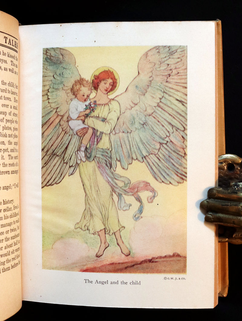 1922 Rare George W. Jacobs Edition - Andersen's FAIRY TALES illustrated by Elenore Plaisted Abbott.