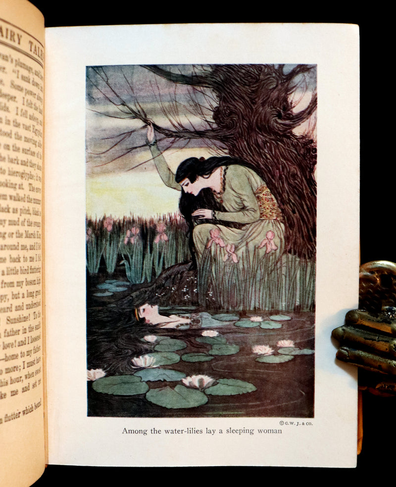 1922 Rare George W. Jacobs Edition - Andersen's FAIRY TALES illustrated by Elenore Plaisted Abbott.