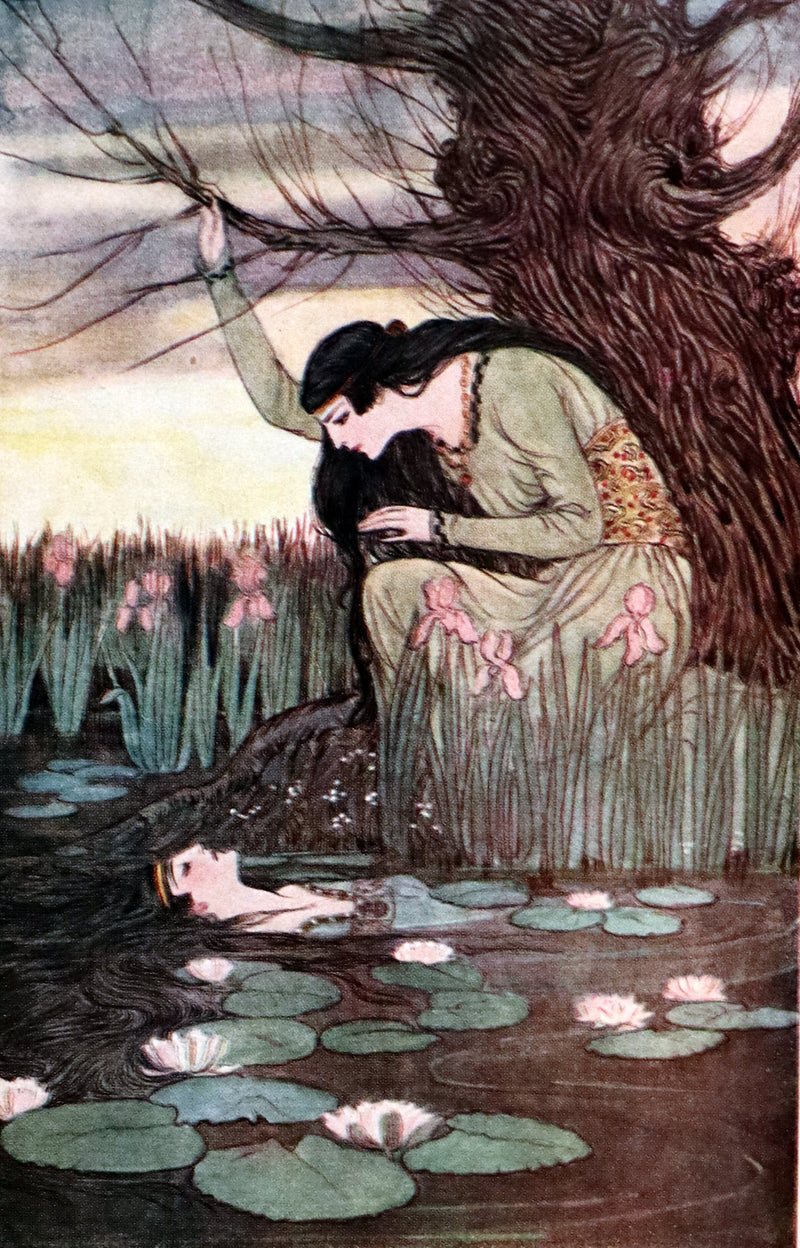 1922 Rare George W. Jacobs Edition - Andersen's FAIRY TALES illustrated by Elenore Plaisted Abbott.