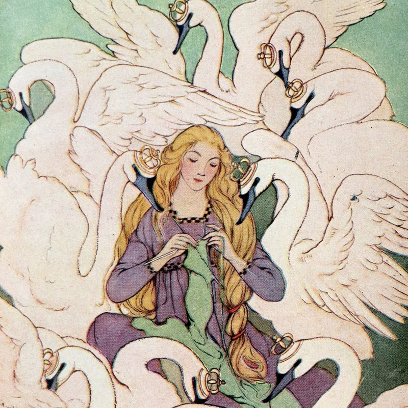 1922 Rare George W. Jacobs Edition - Andersen's FAIRY TALES illustrated by Elenore Plaisted Abbott.