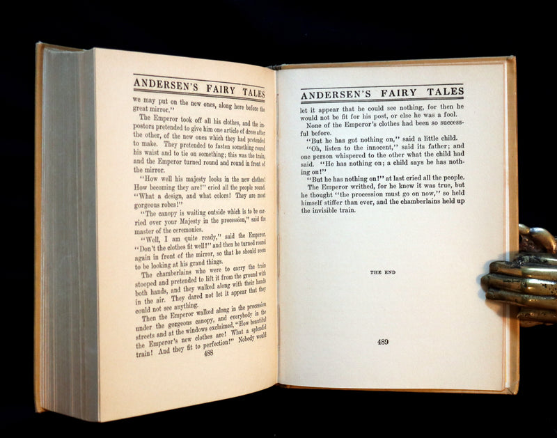 1922 Rare George W. Jacobs Edition - Andersen's FAIRY TALES illustrated by Elenore Plaisted Abbott.
