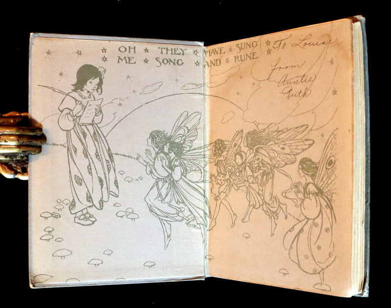 1912 Rare First Edition - ELFIN SONG, A Book of Verse and Pictures by FLORENCE HARRISON.