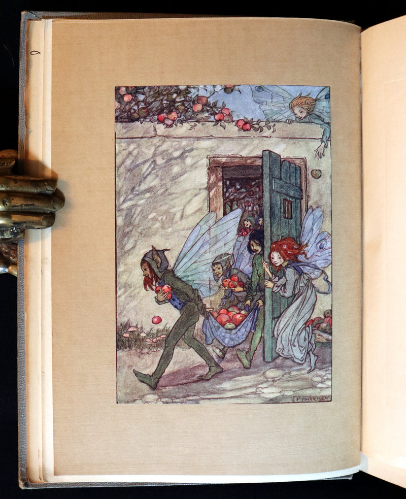 1912 Rare First Edition - ELFIN SONG, A Book of Verse and Pictures by FLORENCE HARRISON.