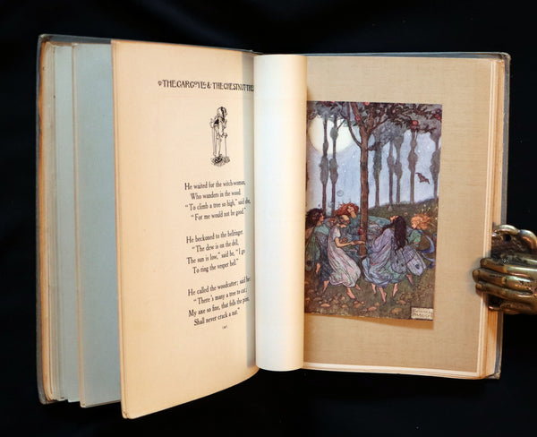 1912 Rare First Edition - ELFIN SONG, A Book of Verse and Pictures by FLORENCE HARRISON.