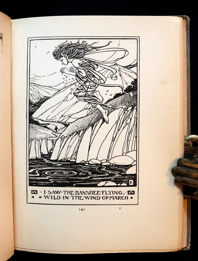 1912 Rare First Edition - ELFIN SONG, A Book of Verse and Pictures by FLORENCE HARRISON.