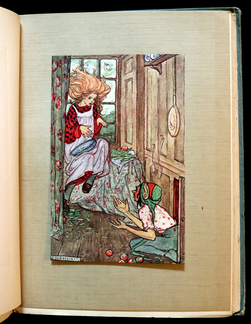 1912 Rare First Edition - ELFIN SONG, A Book of Verse and Pictures by FLORENCE HARRISON.