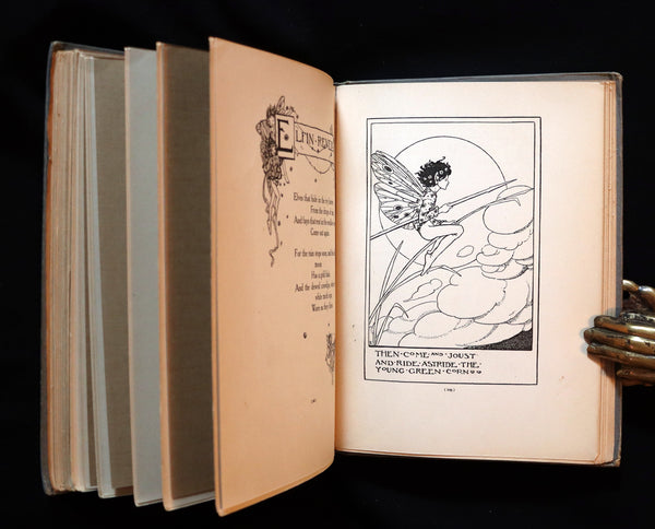 1912 Rare First Edition - ELFIN SONG, A Book of Verse and Pictures by FLORENCE HARRISON.