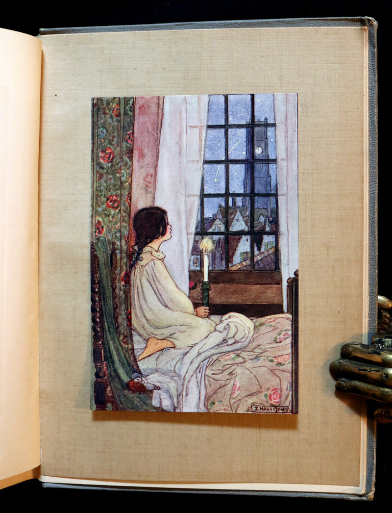 1912 Rare First Edition - ELFIN SONG, A Book of Verse and Pictures by FLORENCE HARRISON.