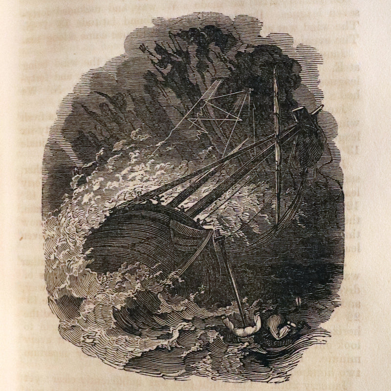 1853 Scarce Book - Pirates -The History Of The Buccaneers Of America. Illustrations & MAP.