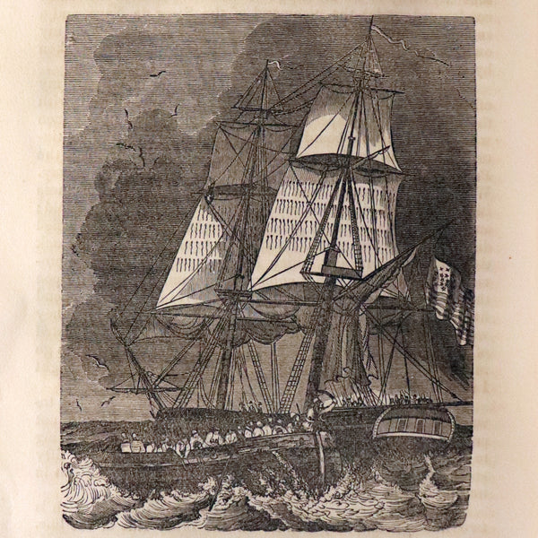 1853 Scarce Book - Pirates -The History Of The Buccaneers Of America. Illustrations & MAP.