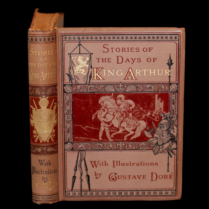 1891 Rare Book - Stories of the Days of King Arthur illustrated by Gustave Dore.