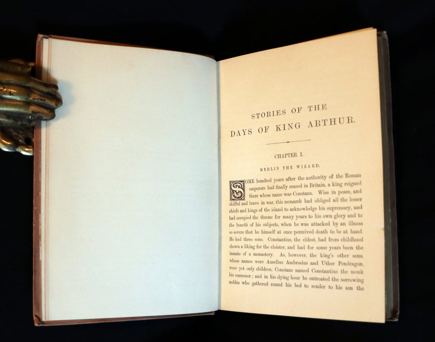 1891 Rare Book - Stories of the Days of King Arthur illustrated by Gustave Dore.