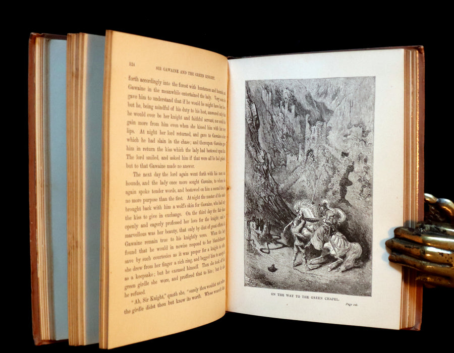 1891 Rare Book - Stories of the Days of King Arthur illustrated by Gustave Dore.