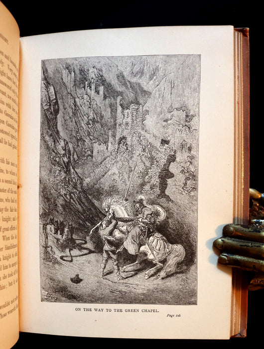 1891 Rare Book - Stories of the Days of King Arthur illustrated by Gustave Dore.