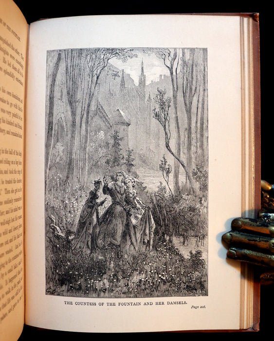 1891 Rare Book - Stories of the Days of King Arthur illustrated by Gustave Dore.