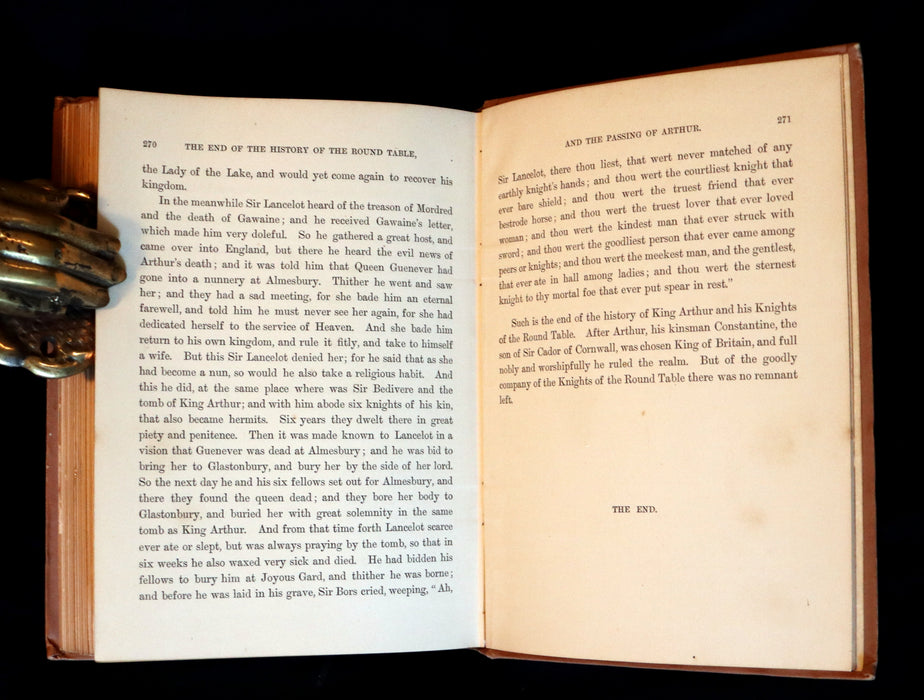 1891 Rare Book - Stories of the Days of King Arthur illustrated by Gustave Dore.