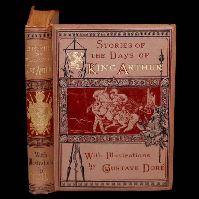 1891 Rare Book - Stories of the Days of King Arthur illustrated by Gustave Dore.