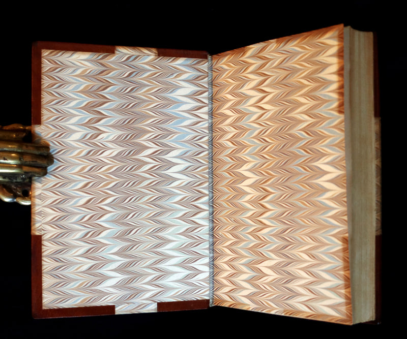 1906 Beautiful Edition bound by SANGORSKI - WALDEN or Life in the Woods by Henry David Thoreau with Photographs.