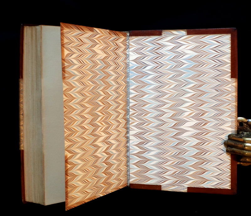 1906 Beautiful Edition bound by SANGORSKI - WALDEN or Life in the Woods by Henry David Thoreau with Photographs.