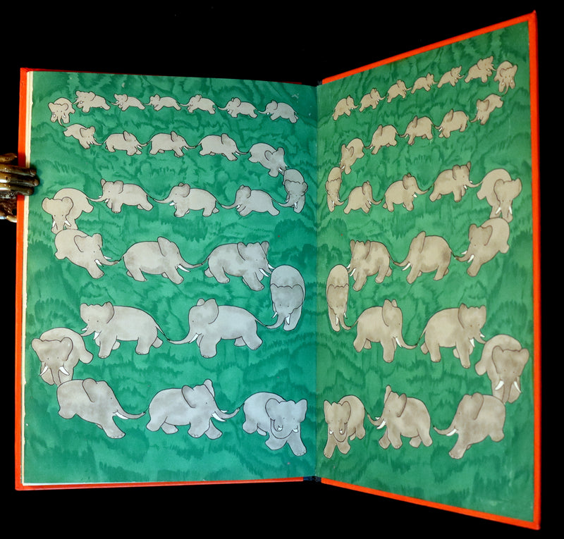 1931 TRUE FIRST EDITION French Book - Histoire de BABAR le Petit Elephant by Jean de Brunhoff.