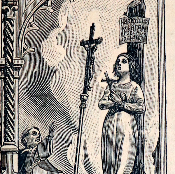 1920 Rare French Book - Missal of Saint JOAN OF ARC - Missel de SAINTE JEANNE D'ARC.