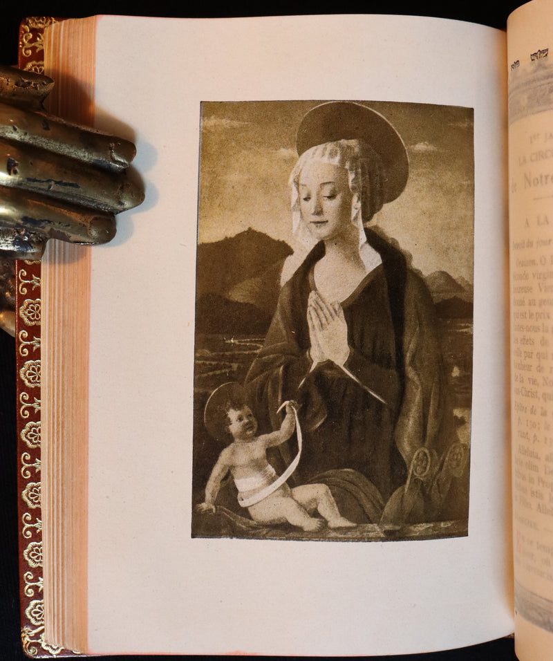 1920 Rare French Book - Missal of Saint JOAN OF ARC - Missel de SAINTE JEANNE D'ARC.