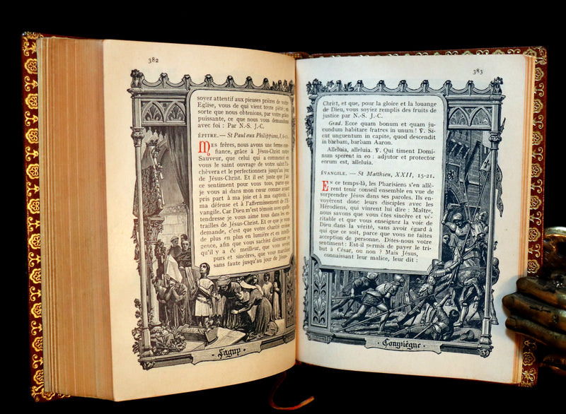 1920 Rare French Book - Missal of Saint JOAN OF ARC - Missel de SAINTE JEANNE D'ARC.