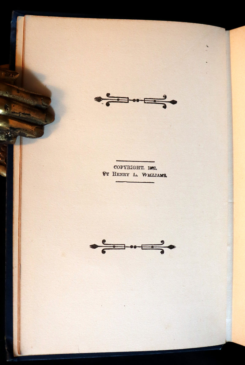 1890 Rare Book - Poems of EDGAR ALLAN POE including some Poems not Hitherto introduced in his Works.