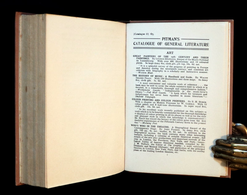 1913 Rare Early Edition - ANNE of AVONLEA by Lucy Maud Montgomery.