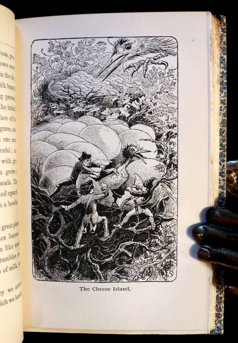 1890 Rare Book - The ADVENTURES of Baron MUNCHAUSEN profusely illustrated.