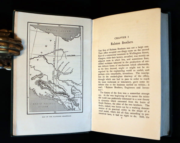 1908 Rare 1stED Book - The White Trail A Story of the Early Days of Klondike by Alexander MacDonald.