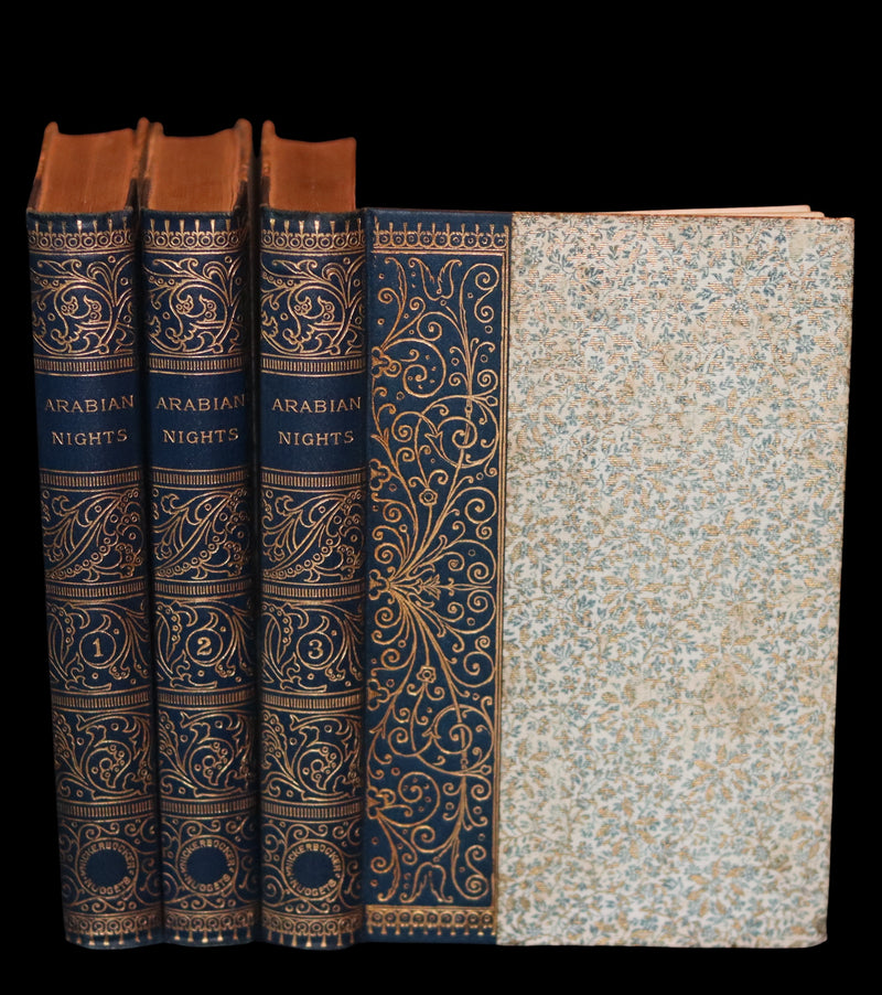 1890 Scarce Book set -  STORIES From The ARABIAN NIGHTS selected from the Lane's version.