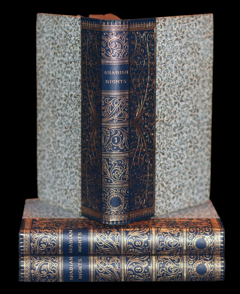 1890 Scarce Book set -  STORIES From The ARABIAN NIGHTS selected from the Lane's version.