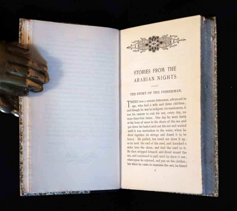 1890 Scarce Book set -  STORIES From The ARABIAN NIGHTS selected from the Lane's version.