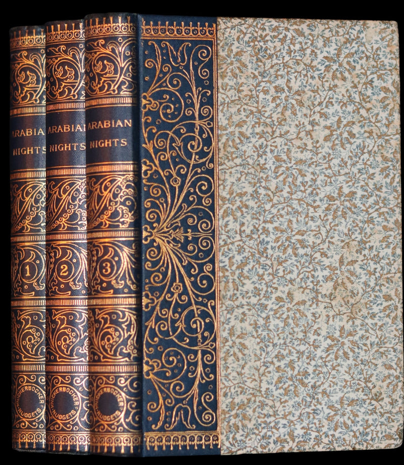 1890 Scarce Book set -  STORIES From The ARABIAN NIGHTS selected from the Lane's version.